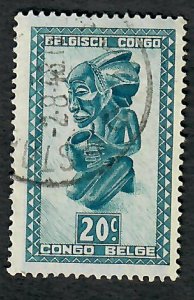Belgian Congo #233 used single