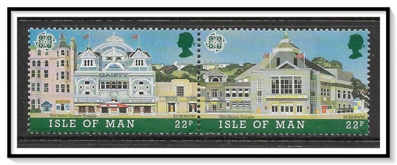 Isle of Man #334a Europa Pair MNH