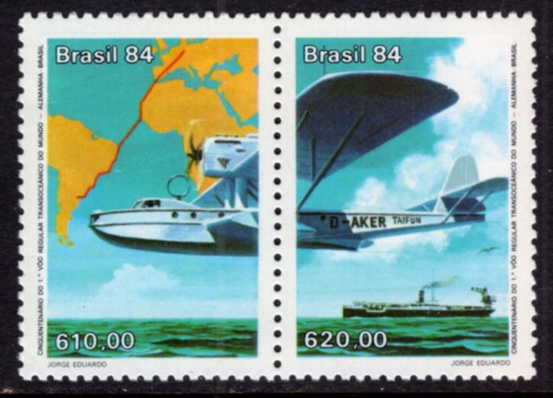 Brazil 1925a Airplane MNH VF