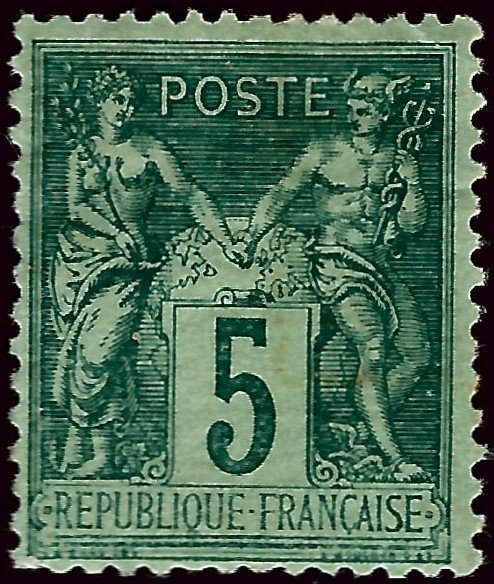 France SC#78 Mint F-VF hr  SC$25...Such a Deal!