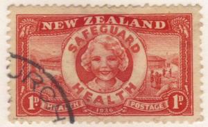 New Zealand #B11 used Health stamp