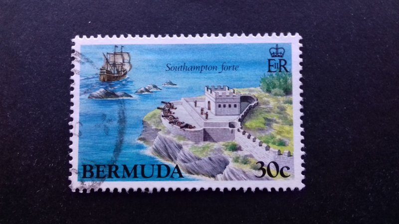 Bermuda 1982 Historic Bermuda Forts Used