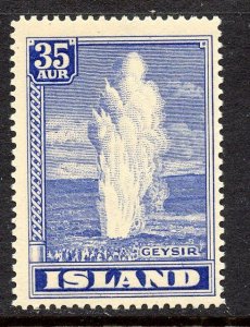 Iceland # 205, Mint Hinge