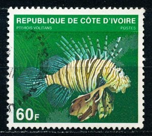 Ivory Coast #521A Single Used