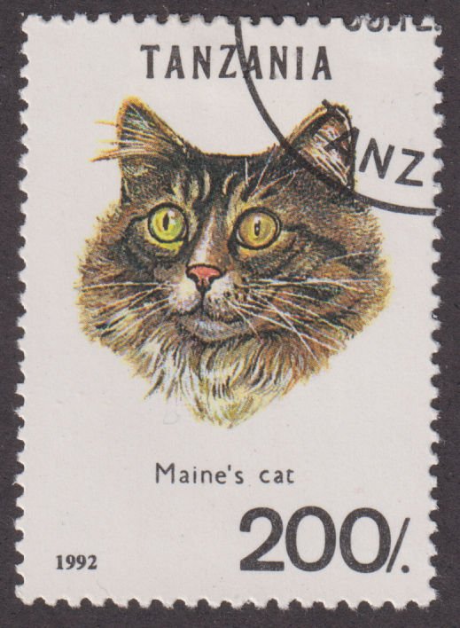 Tanzania 967G Maine Cat 1992