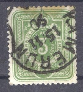 Kamerun, 1890, Forerunner 3 Pf. , Mi. V 39 b, VF ++ 