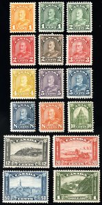 Canada Stamps # 362-77 MH VF Complete Set Scott Value $558.00