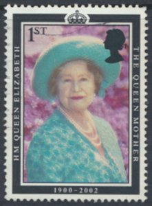 GB  SC# 2044  SG 2280  Queen Mother  Used see details & scans