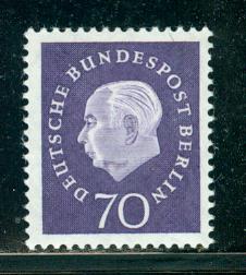 Germany Berlin Scott # 9N169, mint nh