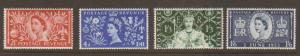 Great Britain #313-6 MNH