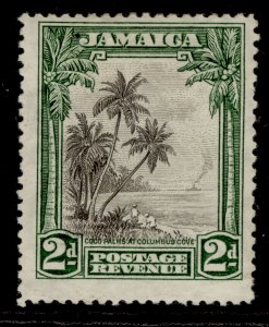 JAMAICA GV SG111, 2d black & green, M MINT. Cat £40.