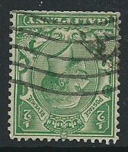 GB George V  SG 418wi  Used clipped perfs