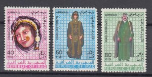 J39914 ,JL Stamps 1967 iraq set mh #c19-21 costume types