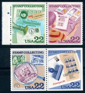 Scott #2198-2201 - 22¢ Stamp Collecting - MNH