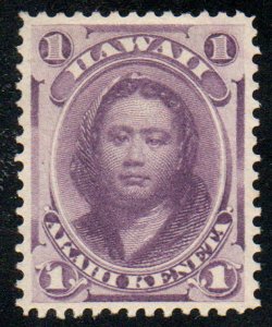 US Hawaii #30 SUPERB mint, no gum, vibrant color, well centered, GEM!