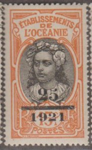 French Polynesia Scott #59 Stamp - Mint NH Single