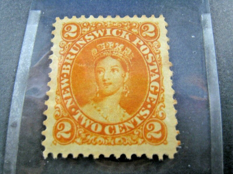 NEW BRUNSWICK 1863  -  SCOTT # 7  USED