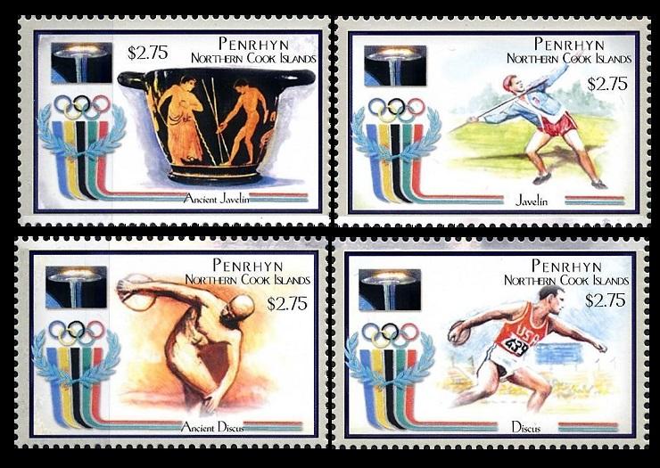 2000 Penrhyn Island 600-603 2000 Olympic Games in Sydney 16,00 €