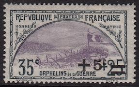 France Semi-Postal B16, MH