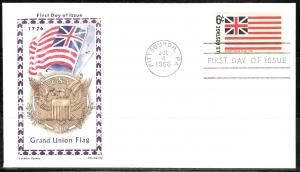 U.S. 1352 Historic Flags FDC (Jackson)