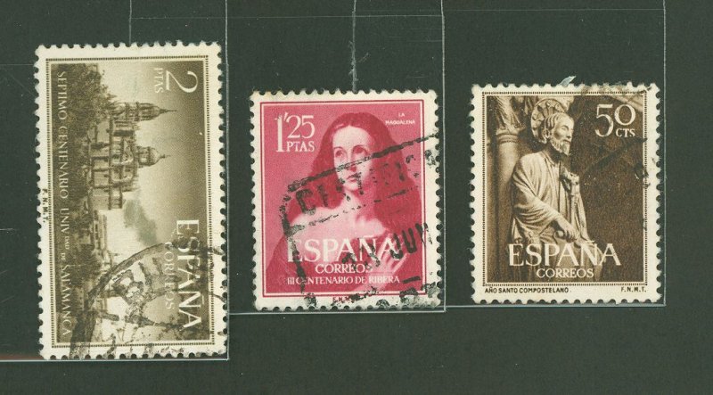 Spain #797-799  Single (Complete Set)