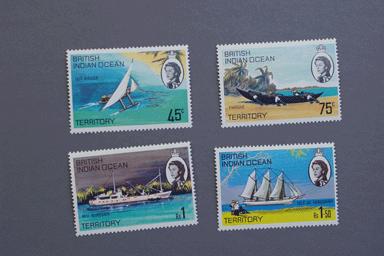 British Indian Ocean Territory #35-38 1969