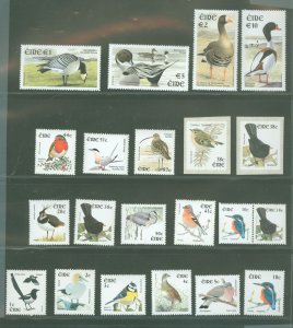 Ireland #1353-1373A  Single (Complete Set) (Fauna)