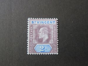St Vincent 1904 Sc 87 MH