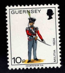 Guernsey Scott 107 MNH** Soldier in Uniform stamp