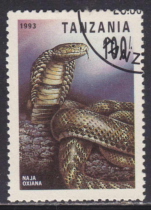 Tanzania 1131 Naja Oxiana 1993