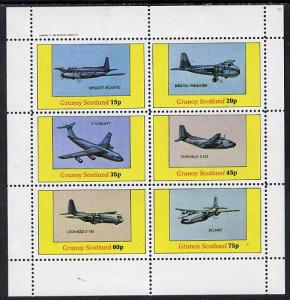 Grunay 1982 Aircraft #1 (Breguet Atlantic, Belfast, C-5 G...