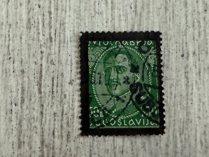 Yugoslavia #103 Used, 50p, King Alexander, 2024 SCV.$0.25