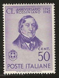 Italy #425     MNH