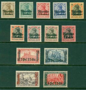 GERMANY OFFICE IN MOROCCO 45-57 MH (RL) 3158 CV $50.55 BIN $24.00