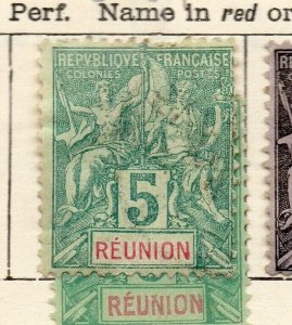 Reunion 1892 Early Issue Fine Used 5c. NW-186767