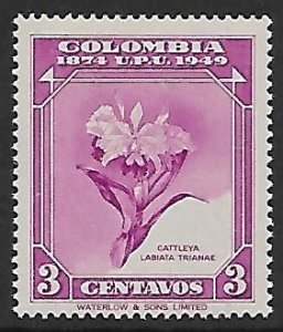 Colombia # 582 - Cattleya - MNH.....[Zw11]