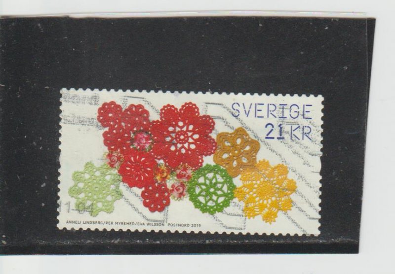 Sweden  Scott#  2839c  Used  (2019 Embroidery)