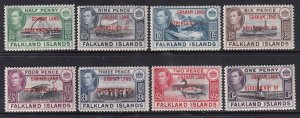 Falkland Islands Dependencies 2L1-2L8 MNH VF