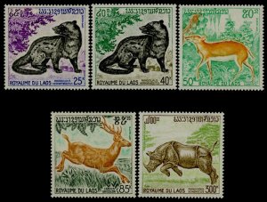 Laos 219-22, C83 MNH Animals