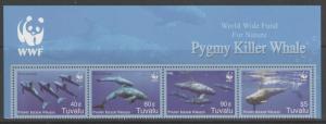 Tuvalu SG1224a 2006 especies en peligro de extinción estampillada sin montar o nunca montada 