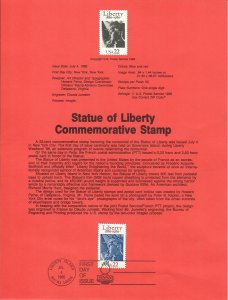 US SP753 Statue of Liberty Souvenir Page #2224