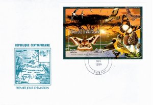 Central African Republic 1996 Sc 1136a(1148) FDC