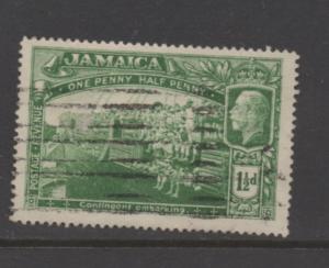 Jamaica   Scott#  77  used