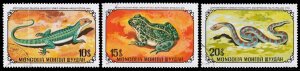 Mongolia Scott 676-678 (1972) CTO VF W