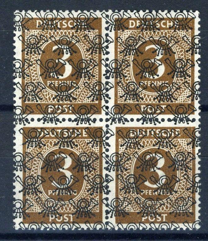 GERMANY MICHEL#II/II BLOCK OF FOUR MINT NEVER HINGED