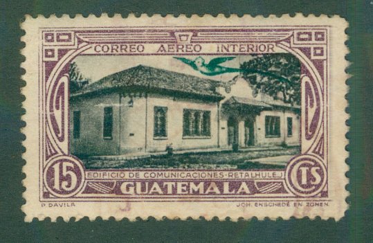 Guatemala C107 USED BIN$ 0.50