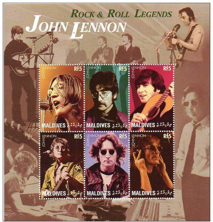 MALDIVES SHEET SINGERS MUSIC JOHN LENNON