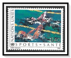 United Nations Geneva #170 Health In Sports - Neiman Paintings MNH
