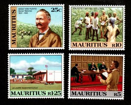 Mauritius 579-582 Mint NH!