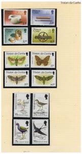 TRISTAN da CUNHA MNH VF-XF COLLECTION